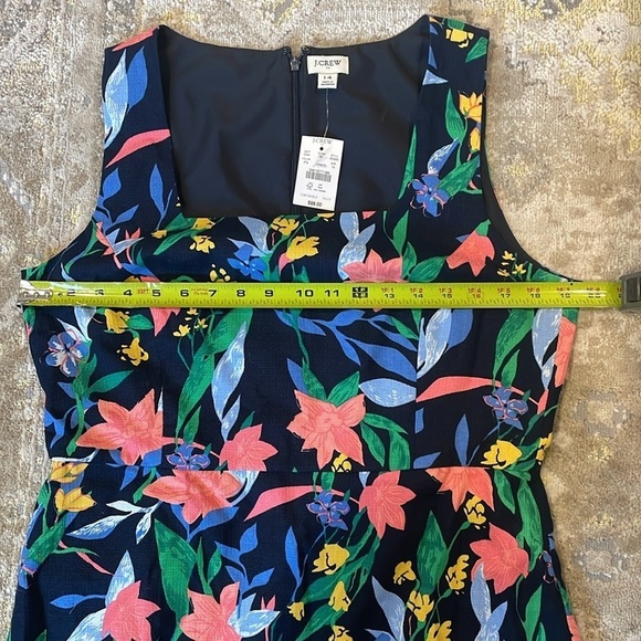 J. Crew Factory Floral Dress NWT - Picture 8 of 12